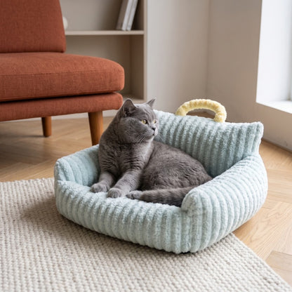 Woofidoo Cat Sofa Bed with Armrests