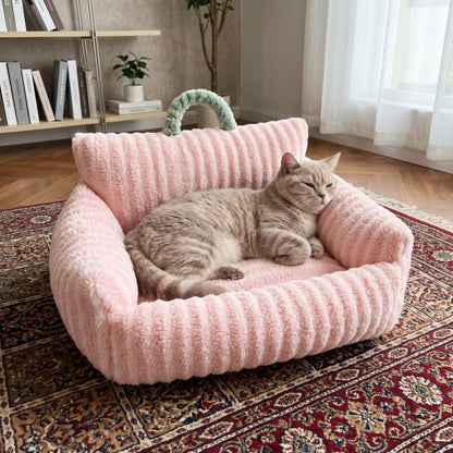 Woofidoo Cat Sofa Bed with Armrests