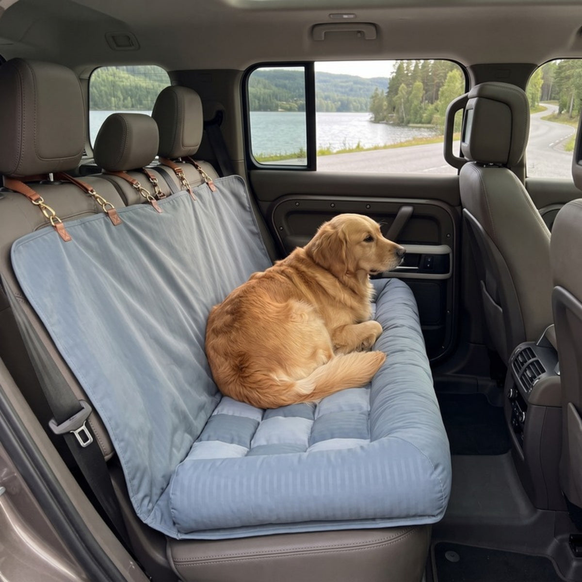 Woofidoo Padded Back Seat Dog Mat