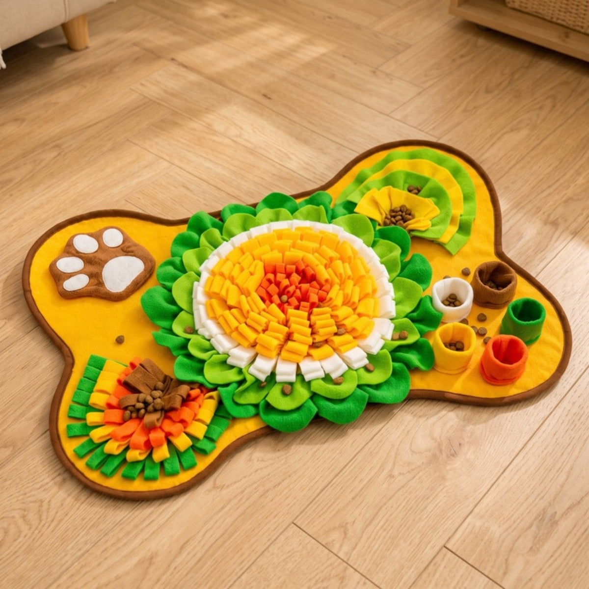 Woofidoo Bone Shaped Dog Snuffle Mat