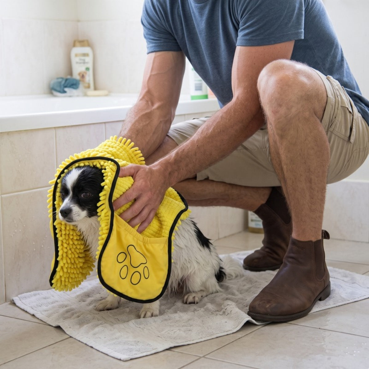 Woofidoo Cloud Dog Bath Towel