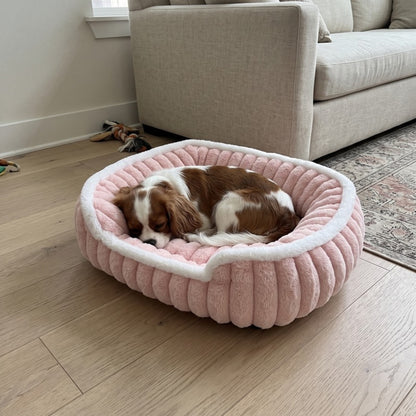 Woofidoo Square Faux Fur Pet Bed