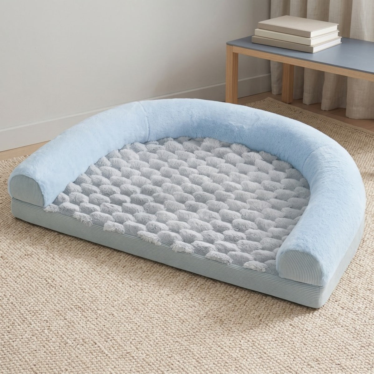 Woofidoo Breathable Bolster Dog Bed