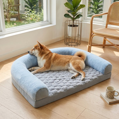Woofidoo Breathable Bolster Dog Bed
