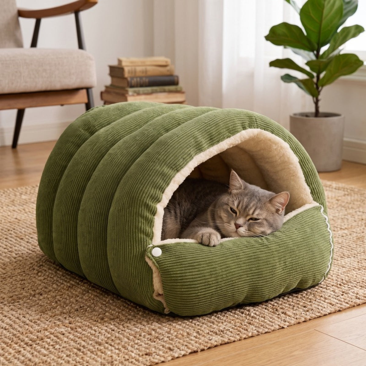 Woofidoo Semi Enclosed Cat House