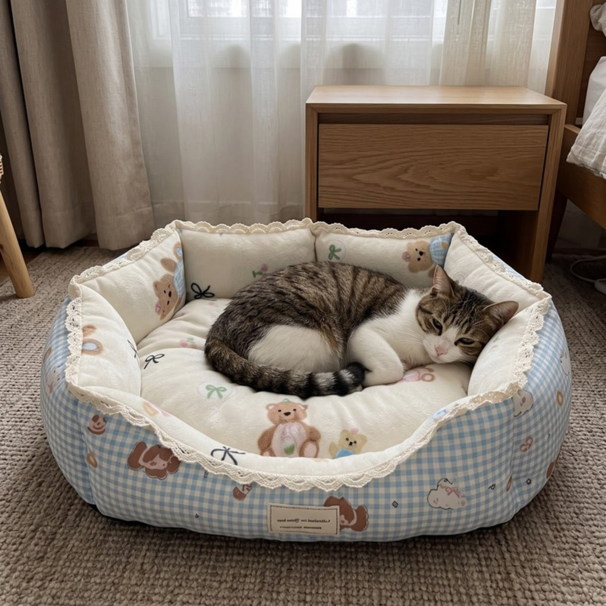 Woofidoo Nestle Cat Bed Cushion