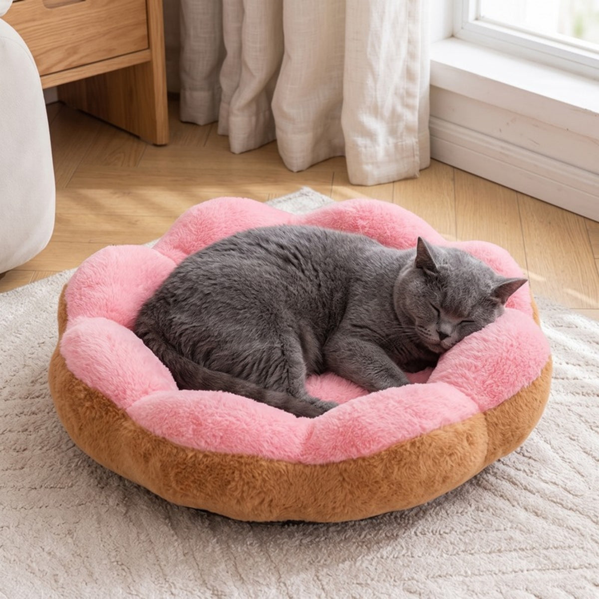 Woofidoo Blossom Flower Cat Bed