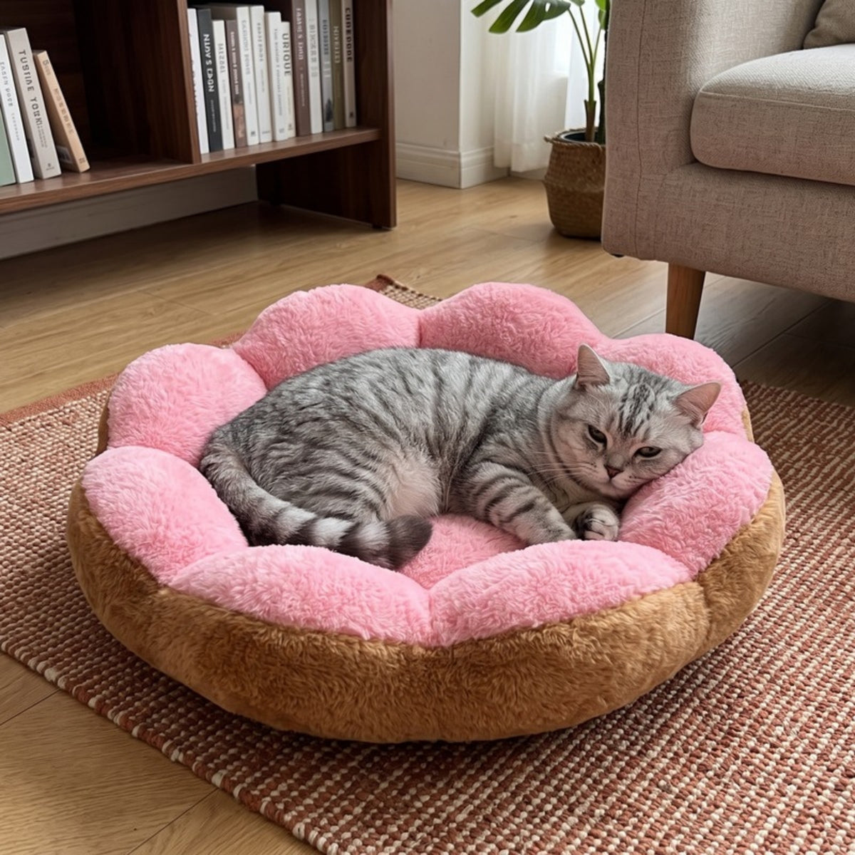 Woofidoo Blossom Flower Cat Bed