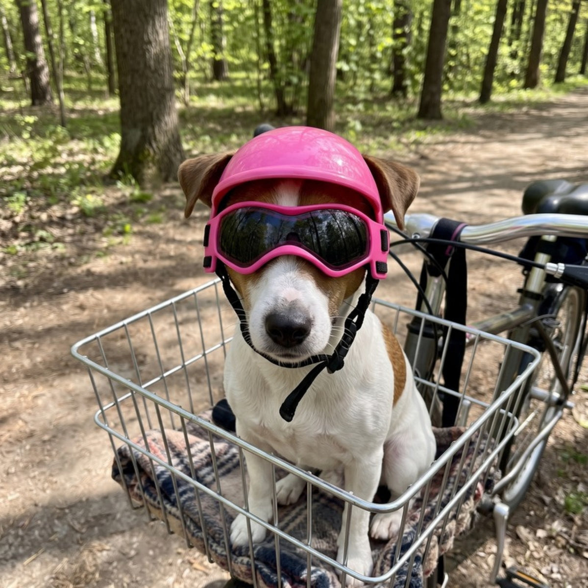 Woofidoo Dog Goggles and Helmet Set