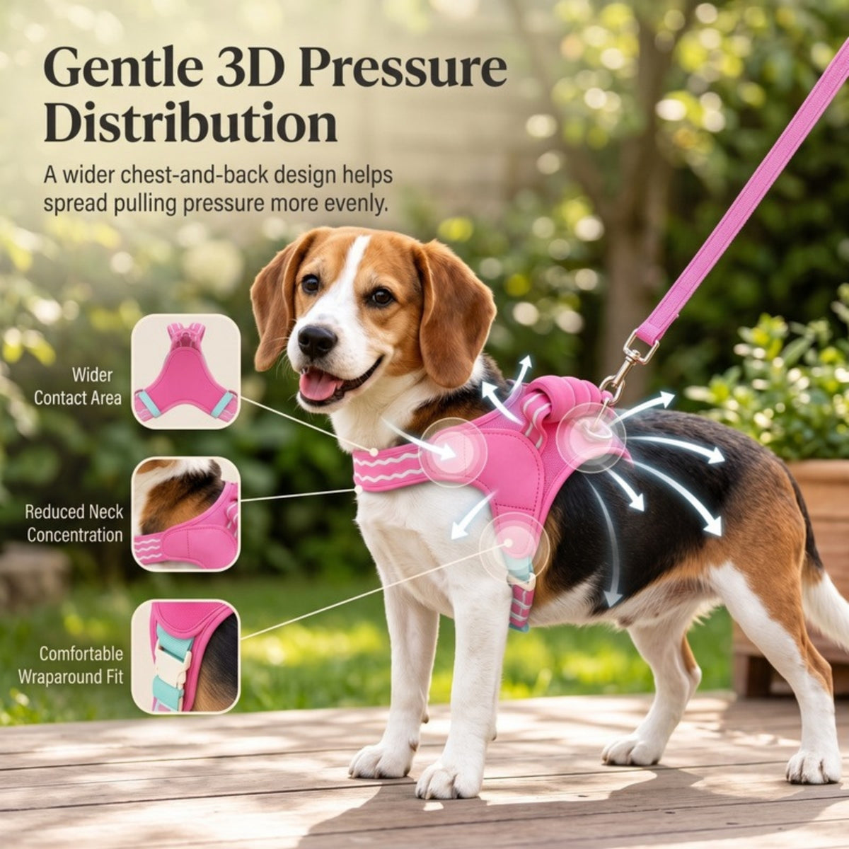 Woofidoo Lockstep Escape Proof Dog Harness