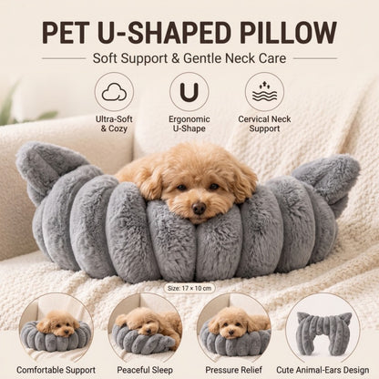 Woofidoo U Shaped Pet Neck Pillow