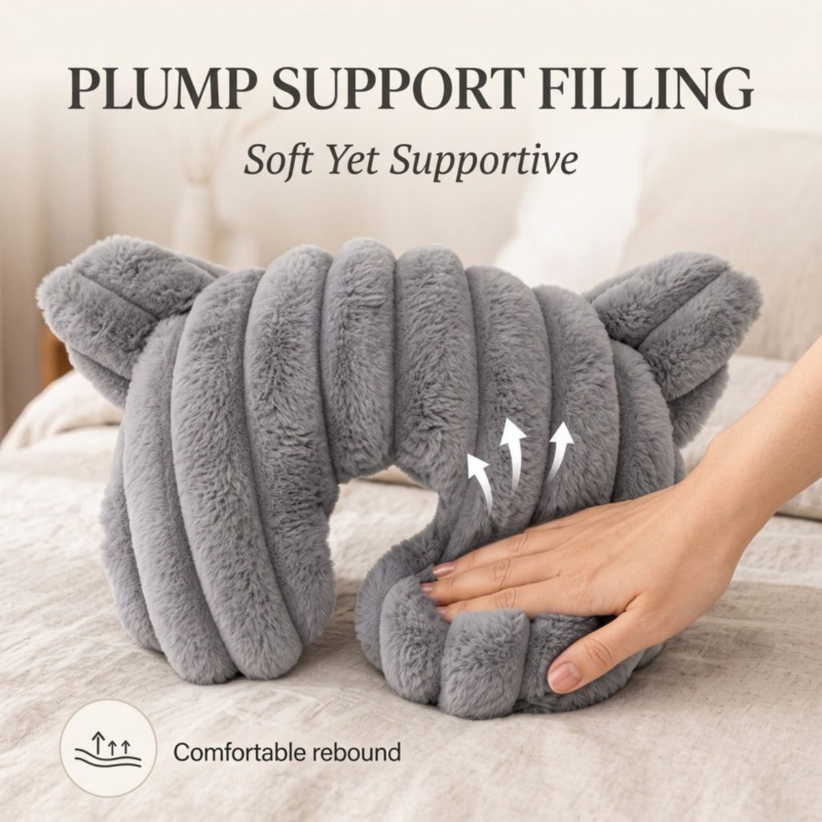Woofidoo U Shaped Pet Neck Pillow