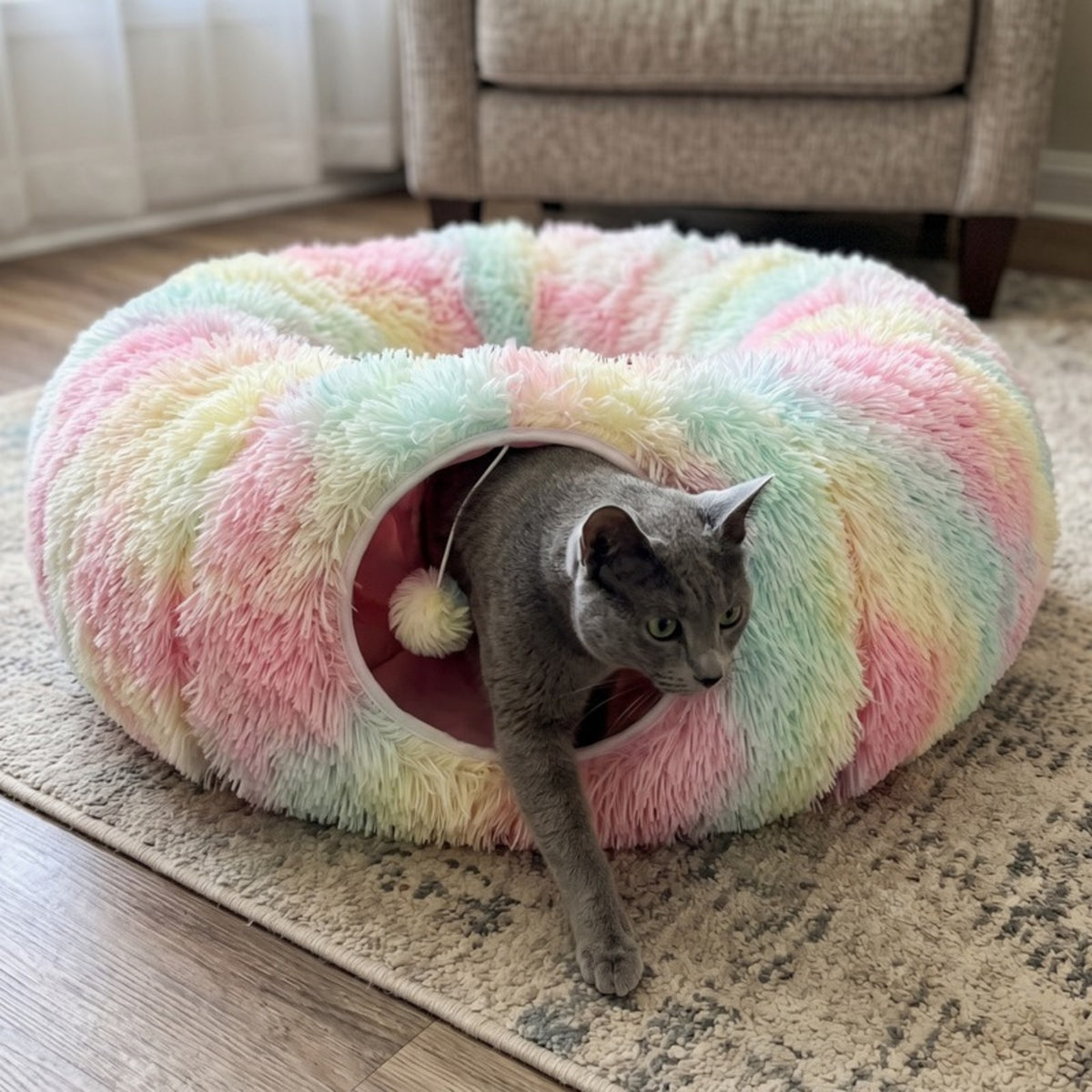 Woofidoo Cat Tunnel Bed