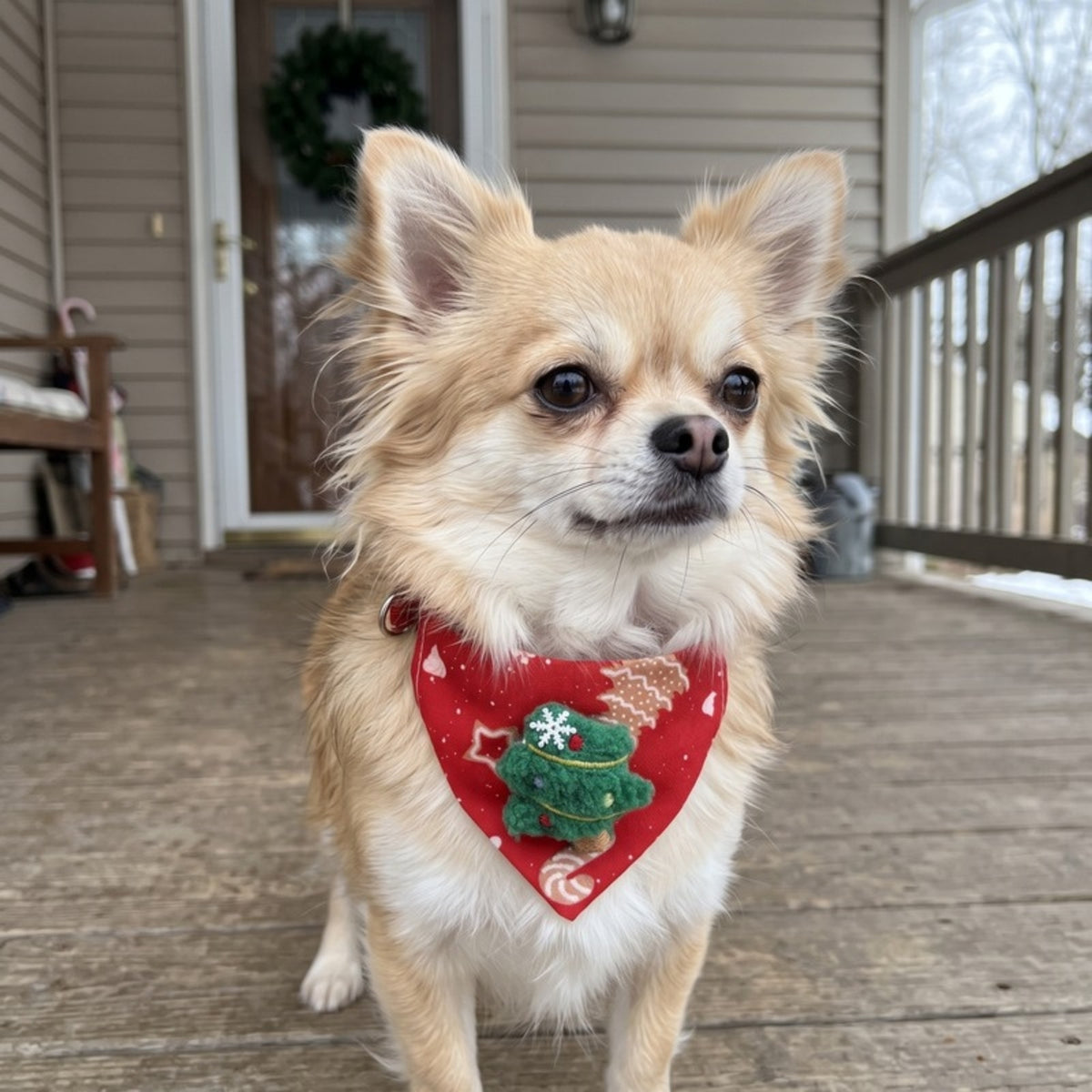 Woofidoo Reindeer Christmas Dog Bandana