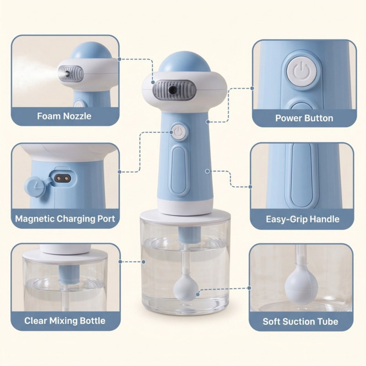 Woofidoo Bubbly Pet Bath Foam Machine