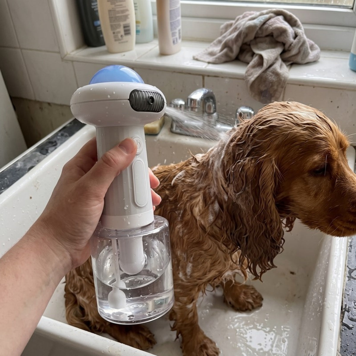 Woofidoo Bubbly Pet Bath Foam Machine