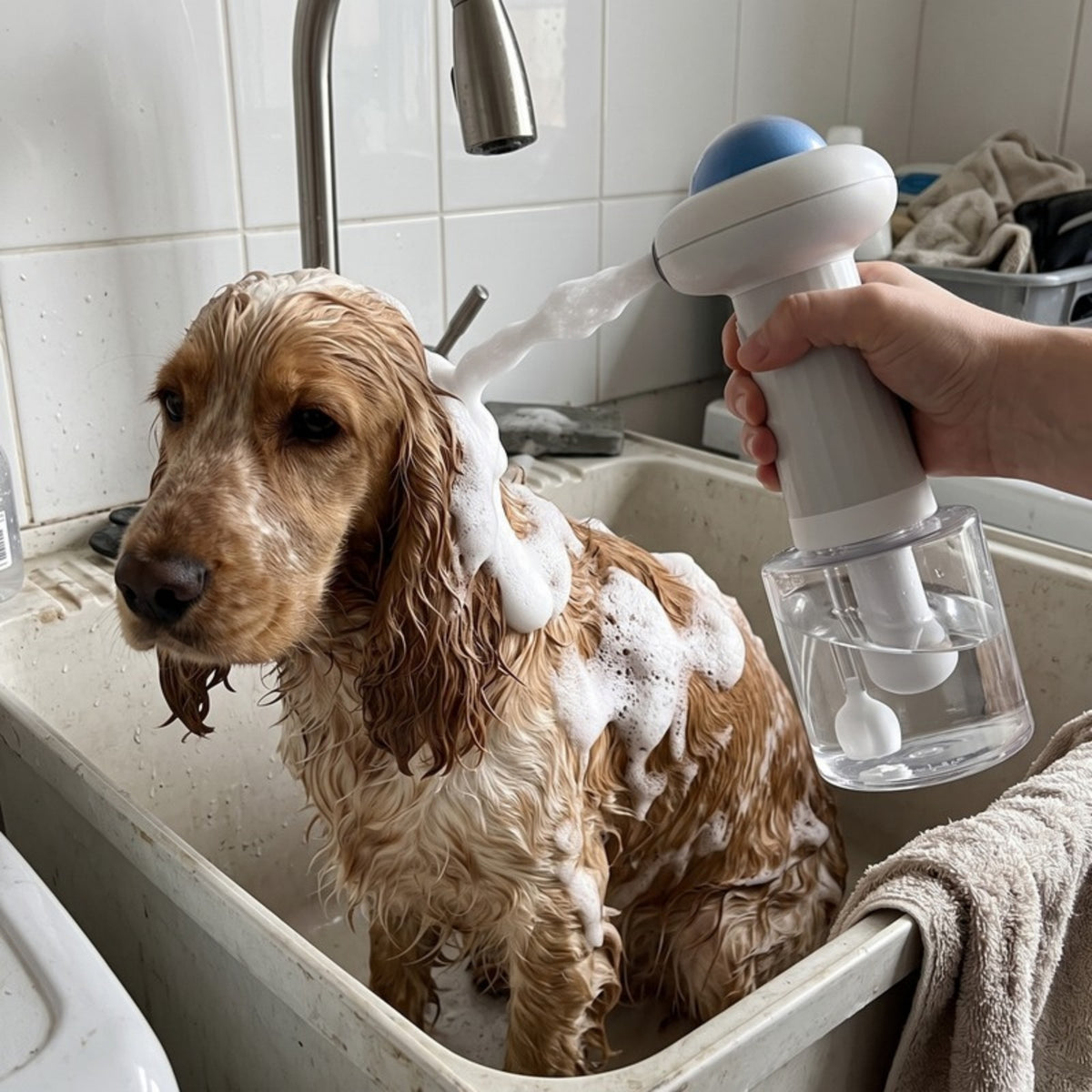 Woofidoo Bubbly Pet Bath Foam Machine