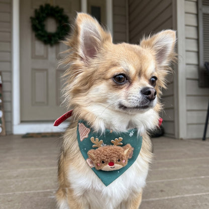 Woofidoo Reindeer Christmas Dog Bandana