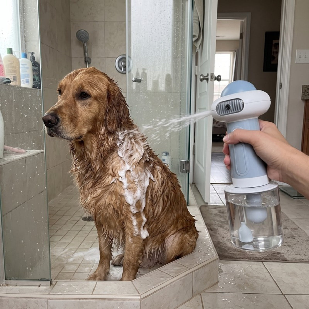 Woofidoo Bubbly Pet Bath Foam Machine
