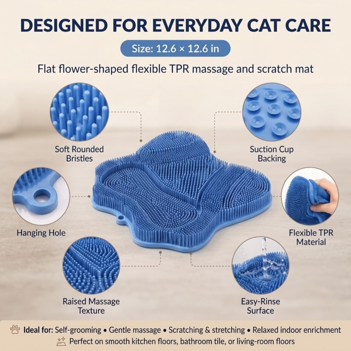 Woofidoo Cat Self Groomer Brush