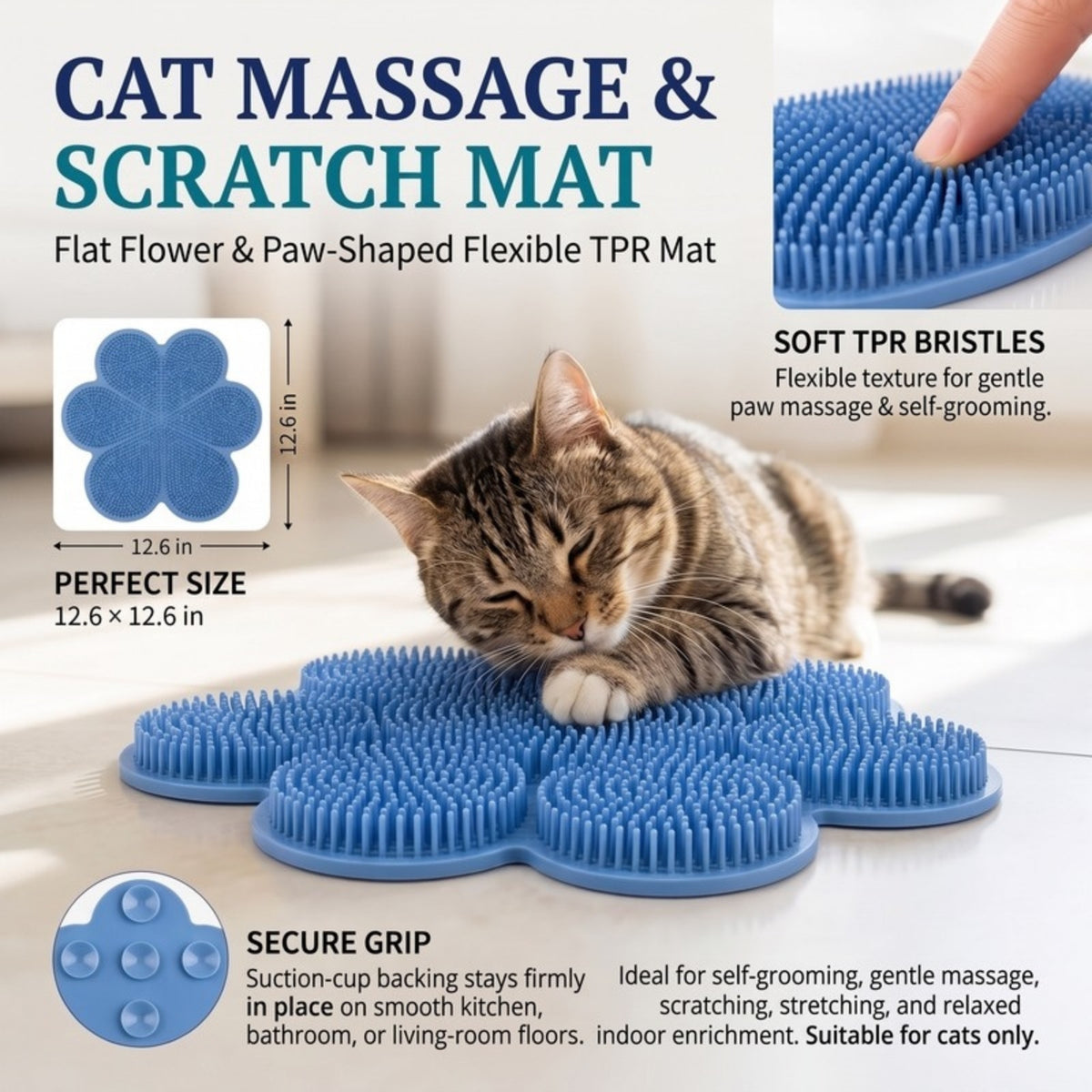 Woofidoo Cat Self Groomer Brush