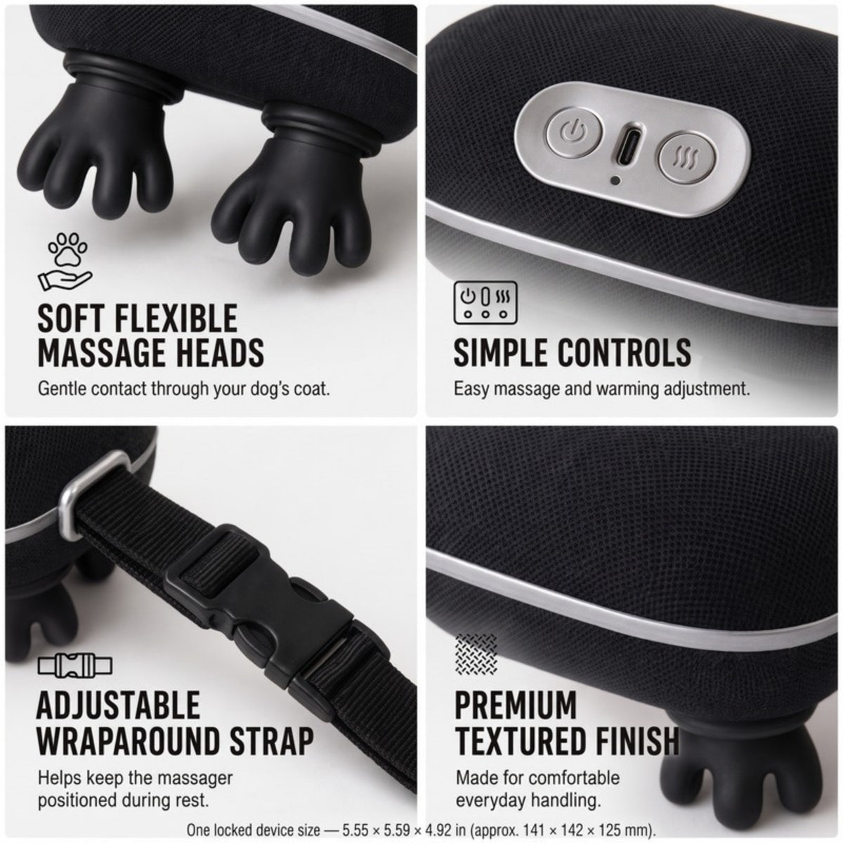 Woofidoo Ease Heated Neck Massager