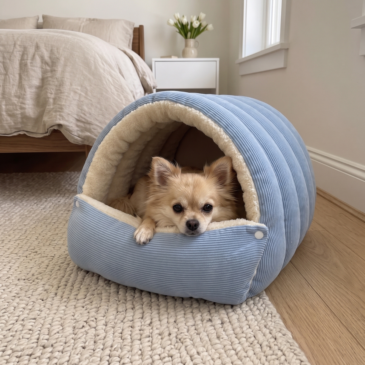 Woofidoo Corduroy Pet Bed