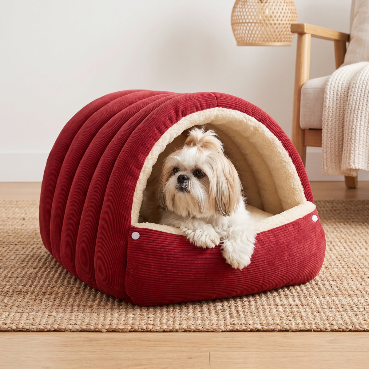 Woofidoo Corduroy Pet Bed