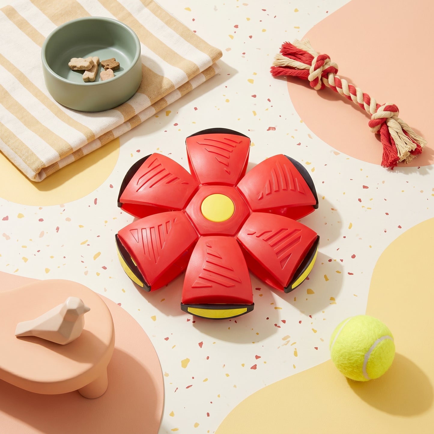 Woofidoo Flying Saucer Fetch Toy
