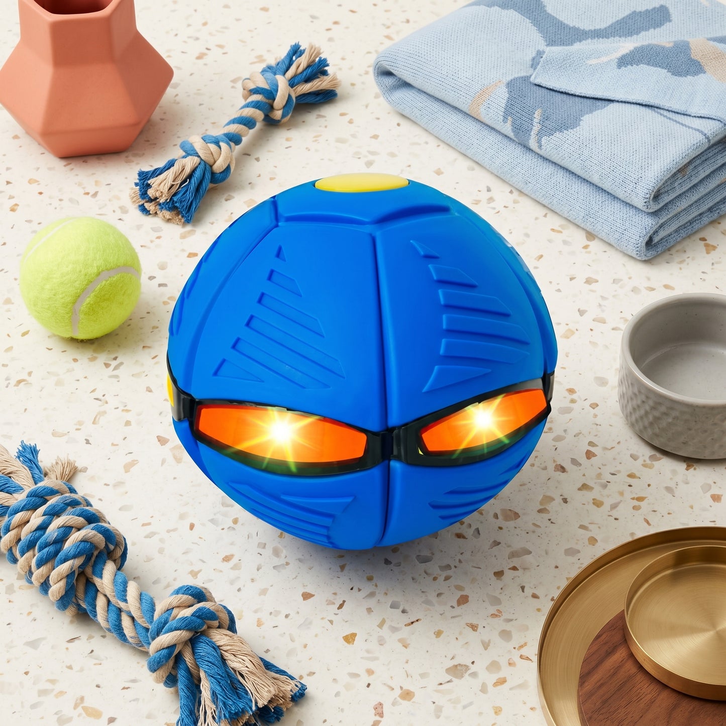 Woofidoo Flying Saucer Fetch Toy