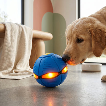 Woofidoo Flying Saucer Fetch Toy