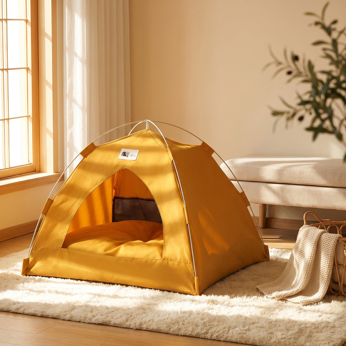 Woofidoo Cozy Dome Pet Tent Bed