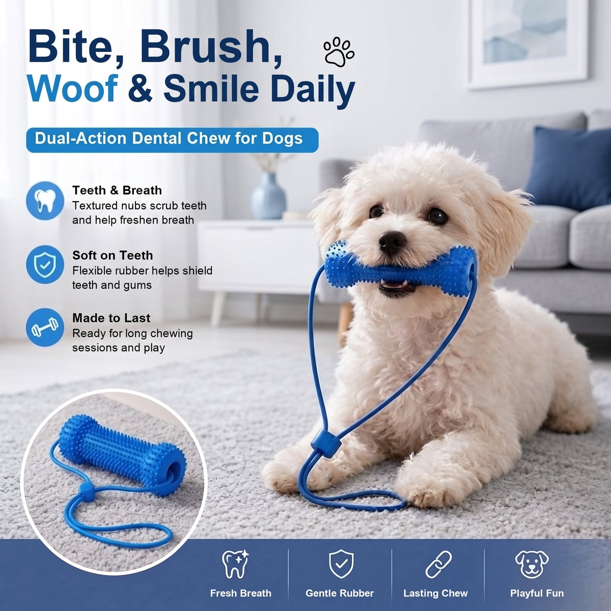 Woofidoo Dental Chew Toy