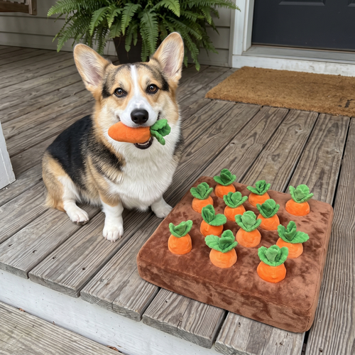 Woofidoo Carrot Farm Snuffle Mat