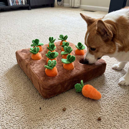 Woofidoo Carrot Farm Snuffle Mat