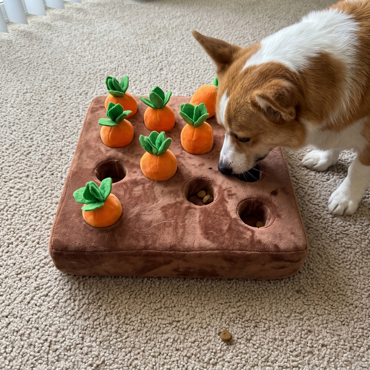 Woofidoo Carrot Farm Snuffle Mat