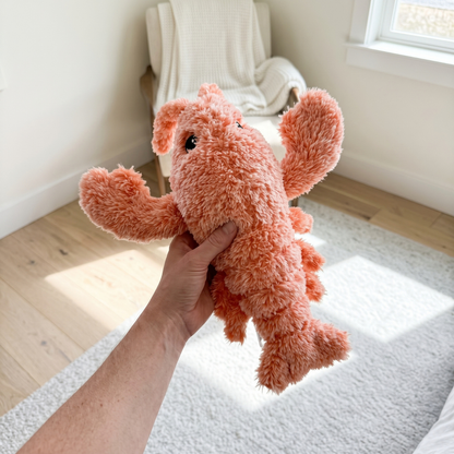 Woofidoo Floppy Lobster Interactive Dog Toy