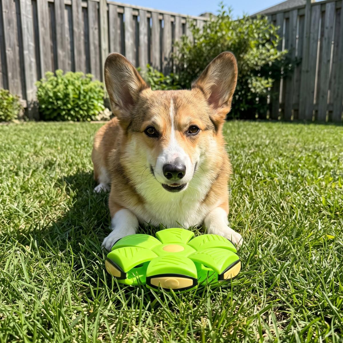 Woofidoo Flying Saucer Fetch Toy