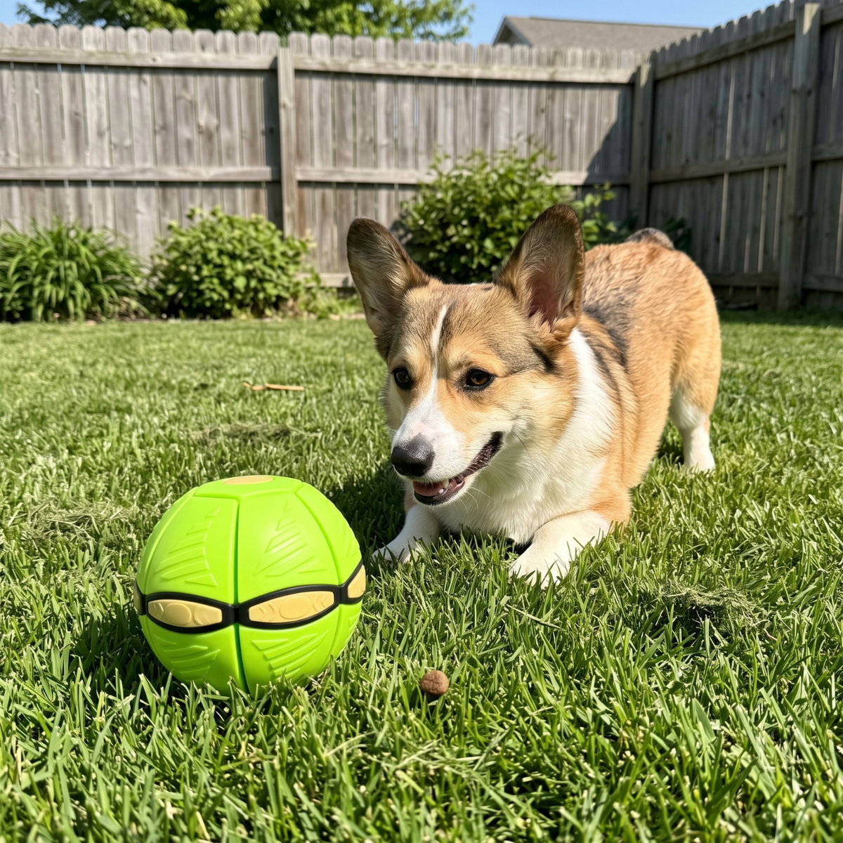 Woofidoo Flying Saucer Fetch Toy