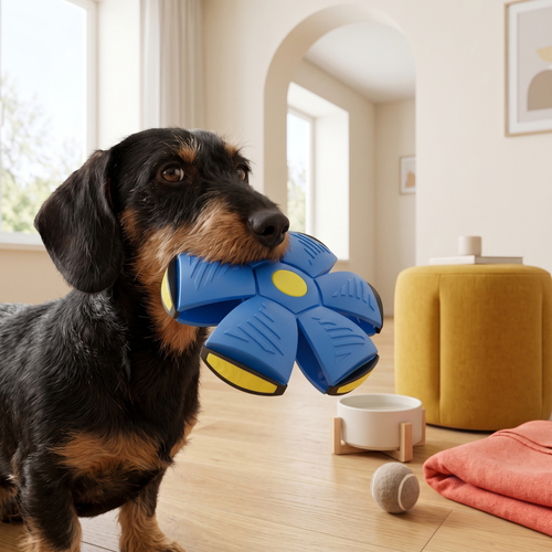 Woofidoo Flying Saucer Fetch Toy