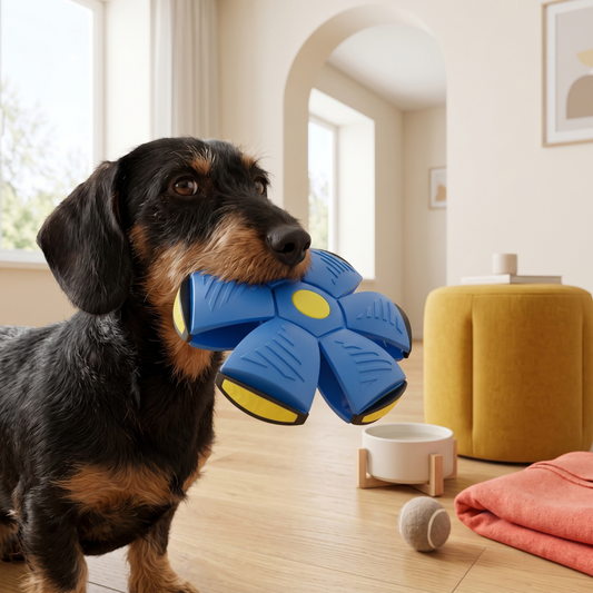 Woofidoo Flying Saucer Fetch Toy