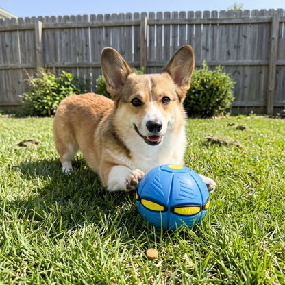 Woofidoo Flying Saucer Fetch Toy