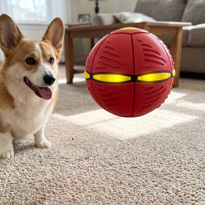 Woofidoo Flying Saucer Fetch Toy