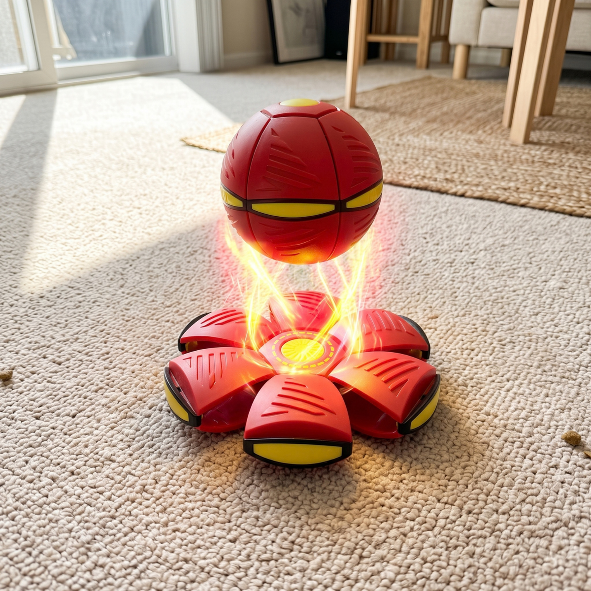 Woofidoo Flying Saucer Fetch Toy