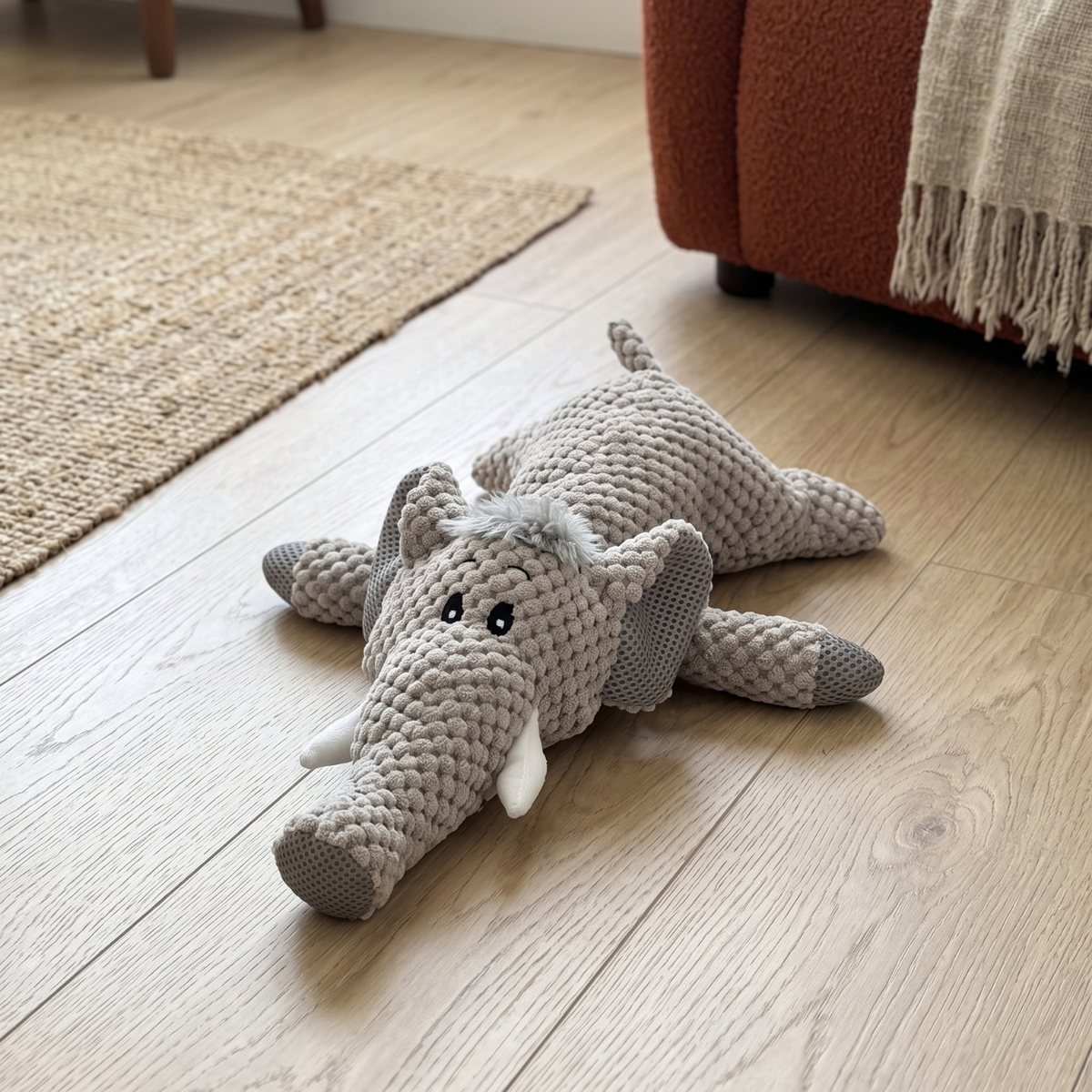 Woofidoo Snuggle Buddy Plush Chew Toy