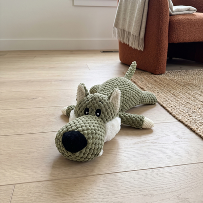 Woofidoo Snuggle Buddy Plush Chew Toy