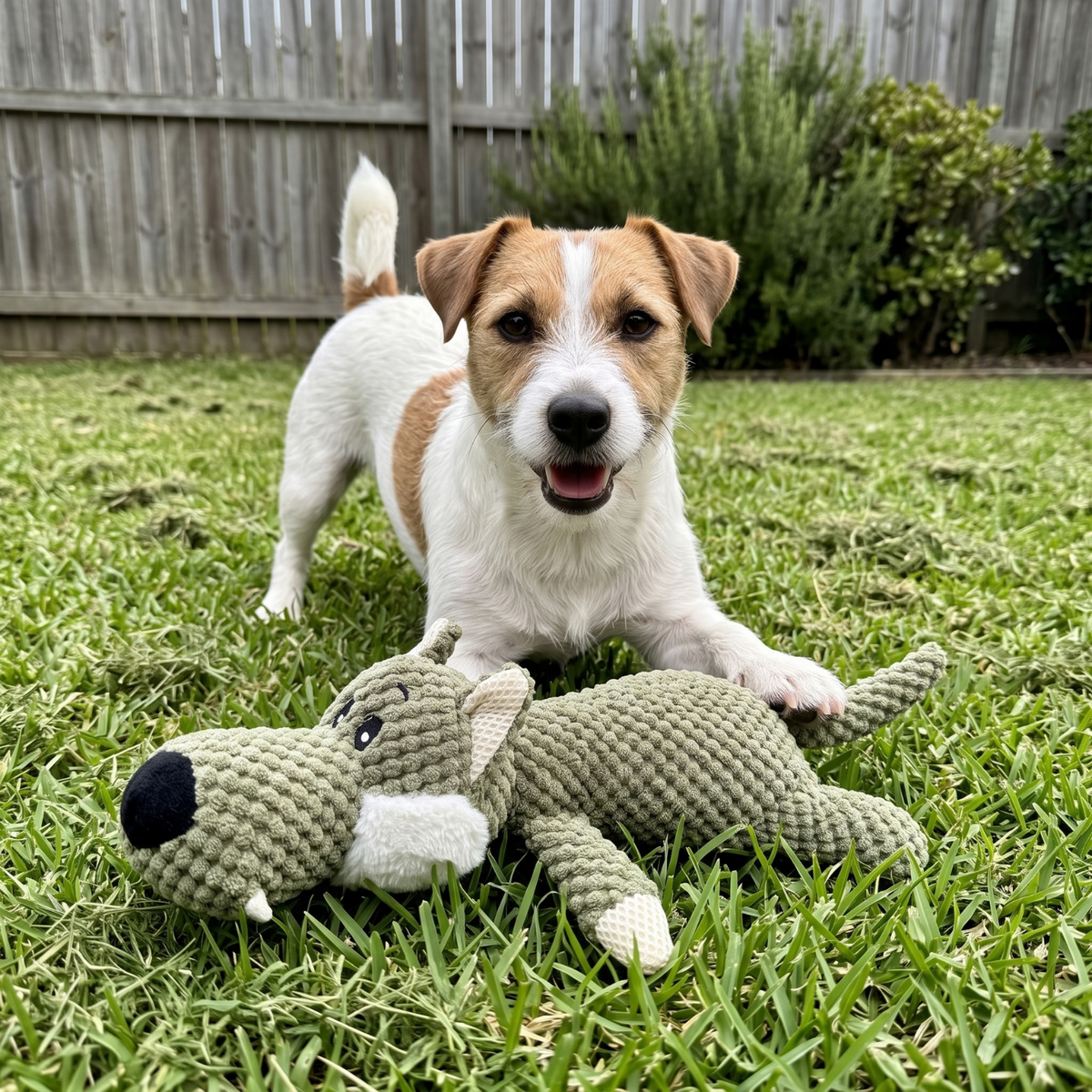 Woofidoo Snuggle Buddy Plush Chew Toy