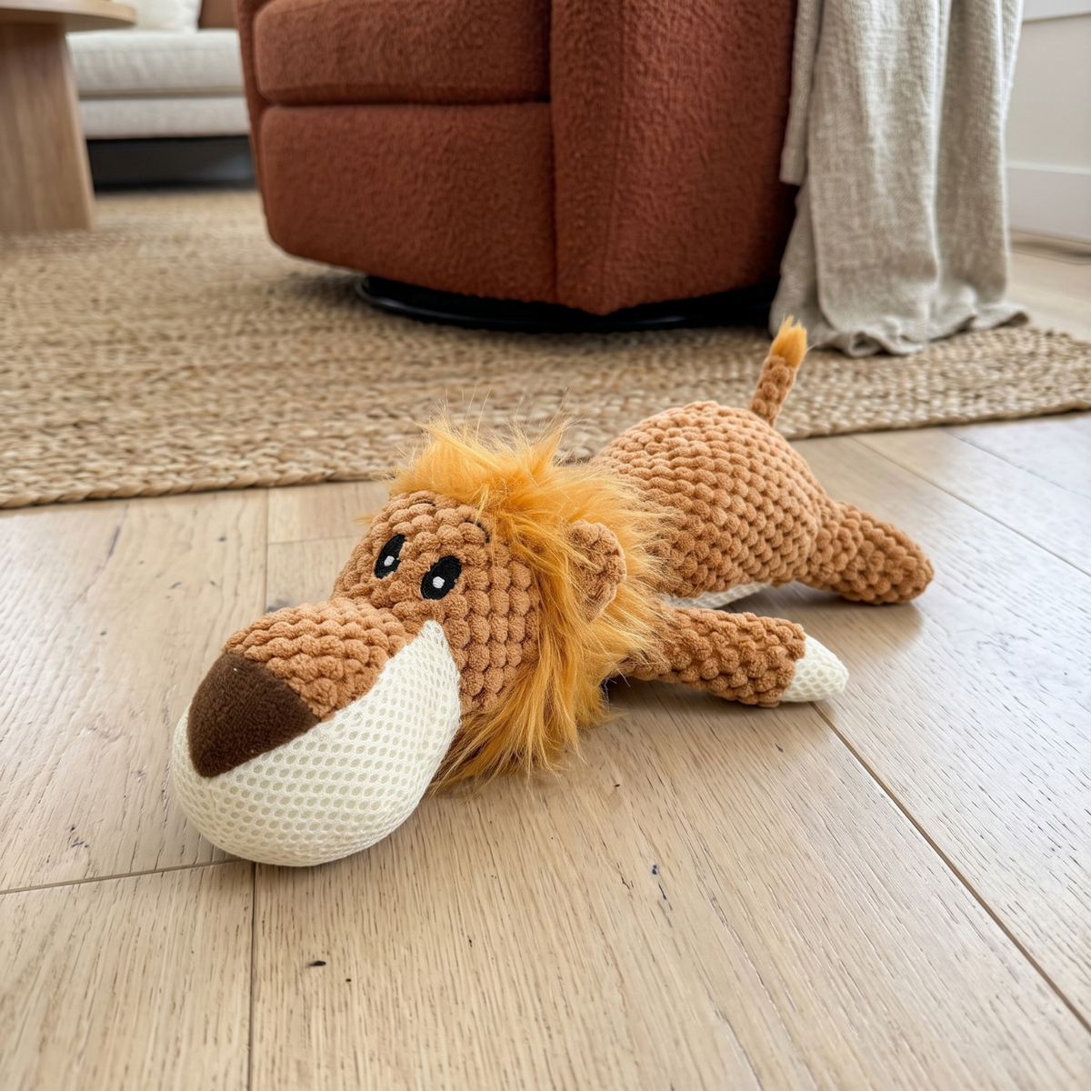 Woofidoo Snuggle Buddy Plush Chew Toy