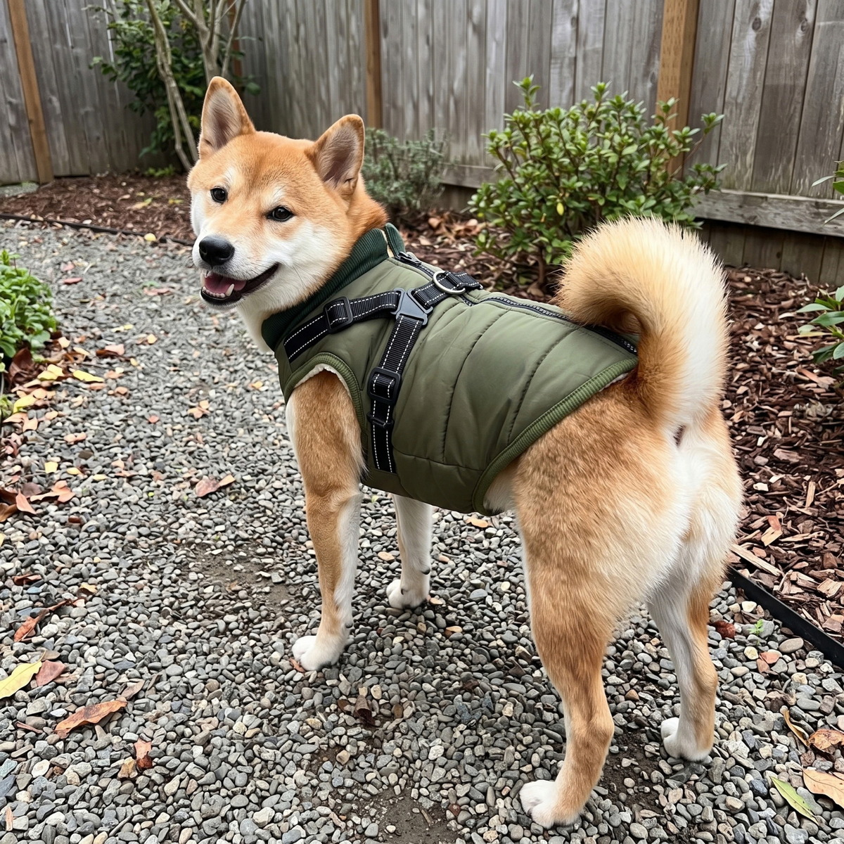 Woofidoo Warm Fleece Dog Coat